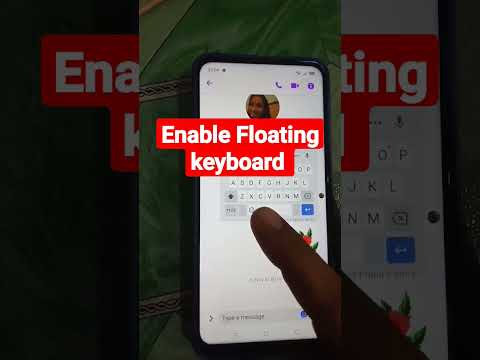 How to Enable Gboard Floating keyboard on Android phone/Disable and Enable keyboard in mobile#Short