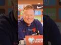 Driessen en Koeman in discussie: ‘Dat doe je toch niet tegen Gibraltar?’ ? #oranje