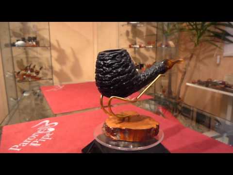 Brand new briar pipe Paronelli giant apple handmade sea coral black -  eBay number: 401094539724