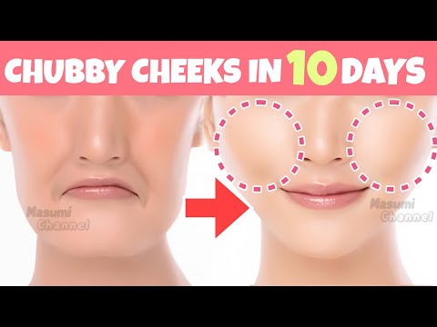 BEST CHUBBY CHEEKS EXERCISE! Get Fuller Cheeks Naturally, Lift Sagging Cheeks, Jowls To Look Younger