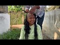 Long Hair Women Head Shave For Cause Hair Donation In Andhrapradesh ​ India