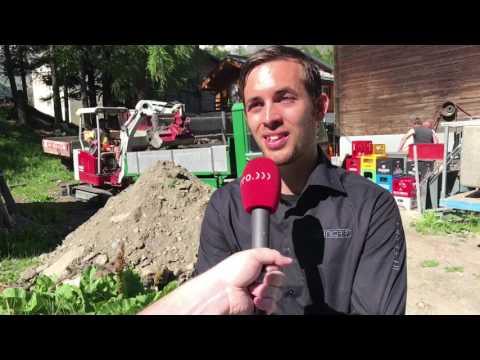 Elektrobagger in Saas-Fee: Interview mit Stefan Schneider, Ingenieur/COO Suncar HK AG.