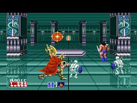 Golden Axe II: Stage 7 (Ax Battler, Normal): Final Boss & Ending