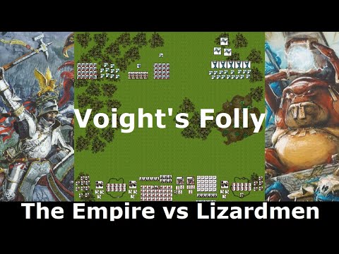 Voight's Folly - Warhammer Fantasy 6e Battle Report - The Empire vs Lizardmen