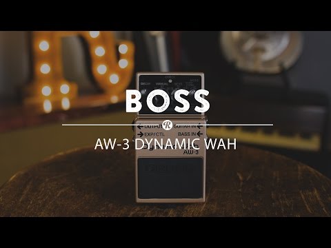 BOSS AW-3 Dynamic Wah Guitar Bass Effects Pedal image 3