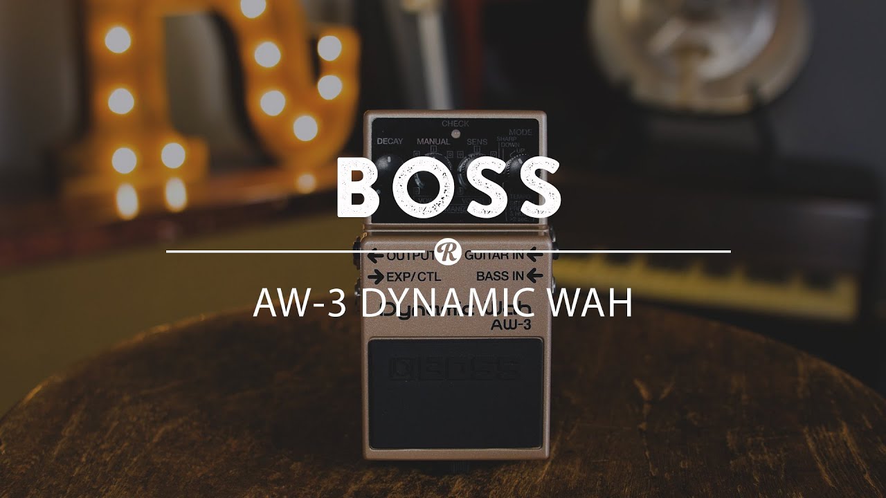 Boss AW-3 Dynamic Wah (AW3)