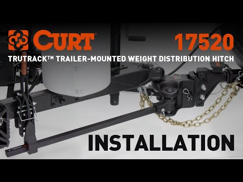 CURT TruTrack 17520 Weight Distribution Hitch Installation