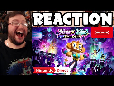 Gor's "Samba de Amigo: Party Central" Reveal Trailer REACTION (Let's Go!!!)