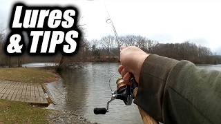 Lures & Tips for Cold Water Bank Fishing Before Spring