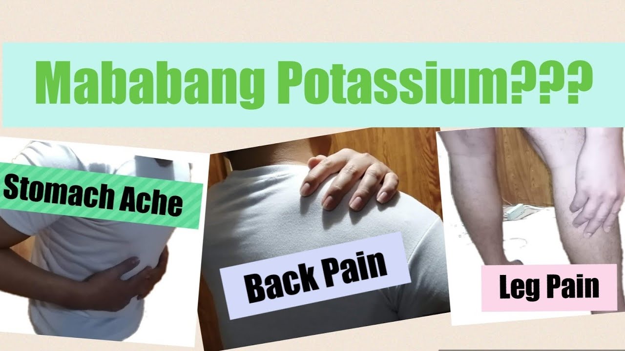 Gamot sa Mababang Potassium/Very Effective for Low Pottassium