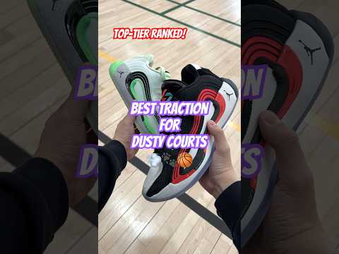 Hoop Shoes with Top-Tier Traction on Dusty Courts!! #shorts