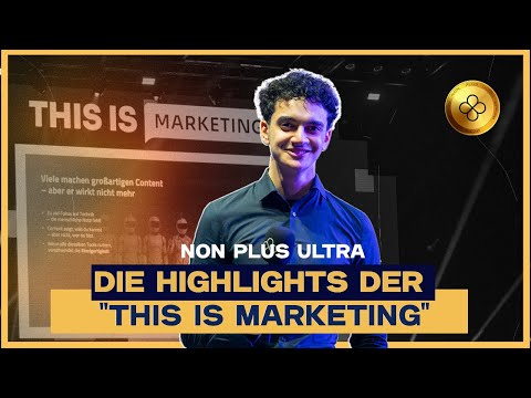 EXKLUSIV bei NON PLUS ULTRA : Die Highlights von THIS IS MARKETING
