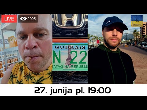 DZĪVSUDRABS LIVE #6 - Armands un Jacques of S'T'A pied. ansis