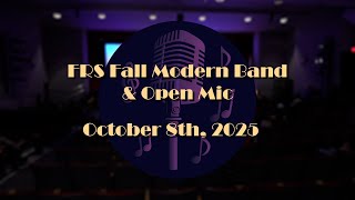 FRS Fall Modern Band & Open Mic 2025