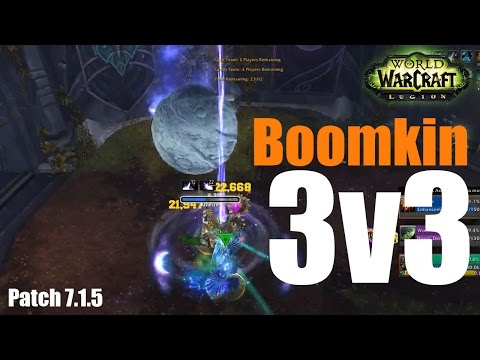 Boomkin PvP - 3v3 Lazerturkey (WoW Legion 7.1.5)