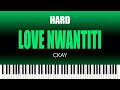 CKay Love Nwantiti Ah Ah Ah HARD Piano Cover