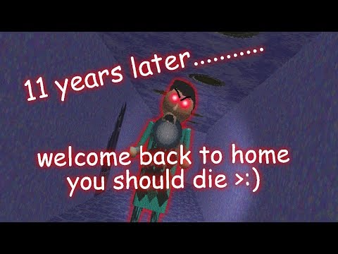 YOU WANT TO DIE NOW | Billy's basic house - 11 years later (BETA) [Baldi's Basics Mod]