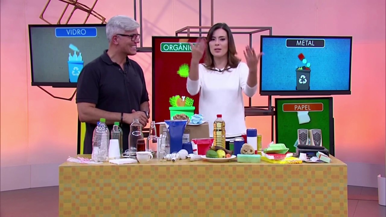 COMO SERÁ? Como faz separação de lixo