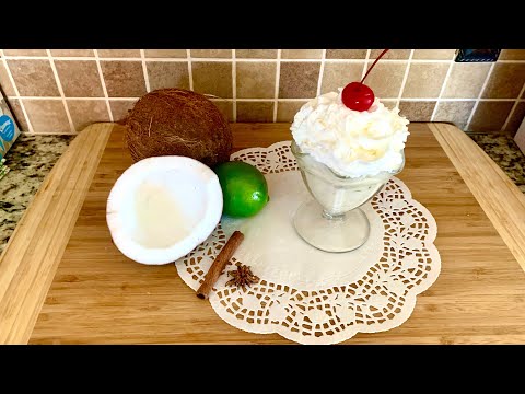 Blanc Mangé - Authentic Blanc Mangé recipe - Great thanksgiving dessert idea 🇭🇹