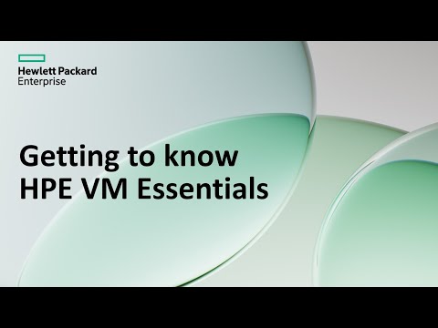 Getting to know HPE Morpheus VM Essentials