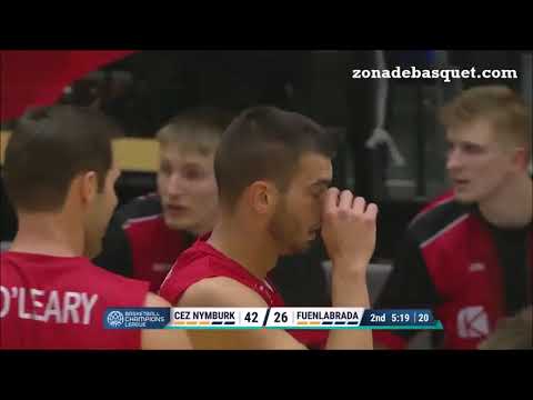 BASKETBALL CHAMPIONS LEAGUE 18/19 | Álex Llorca (Fuenlabrada), partido ante Nymburk