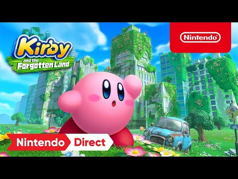 Kirby and the Forgotten Land – Announcement Trailer – Nintendo Switch thumbnail