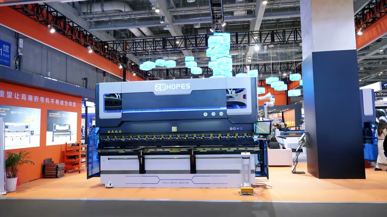 ZWHOPES High end CNC electric hydraulic Press brake with 6 + 1 axes ZW HPB