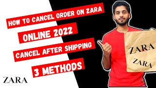 How To Cancel Order On Zara App 2022? 3 Ways to cancel order🔥| How To Cancel After Shipping?