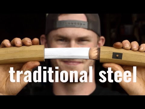 Making A Samurai Sword From Traditional Steel | Full Build