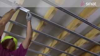 Placi din gips-carton Createx® - Montaj tavan fals