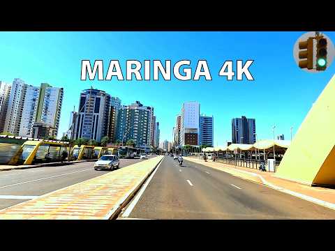 #23 MARINGA 4K v6 DRIVING at the NEW CATEDRAL SHOPPING CENTER and CITY CENTER of MARINGA PR