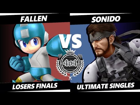 4o4 Smash Night 84 - GUMP2| Fallen (Mega Man) vs Sonido (Snake) - Losers Final