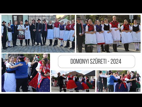 Szüreti felvonulás - Domony - 2024