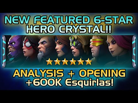 OPENING 600K+ SHARDS OF THE NEW 6-STAR FEATURED CRYSTAL JULY 2025 | QUICK OPENING #78 | MCOC