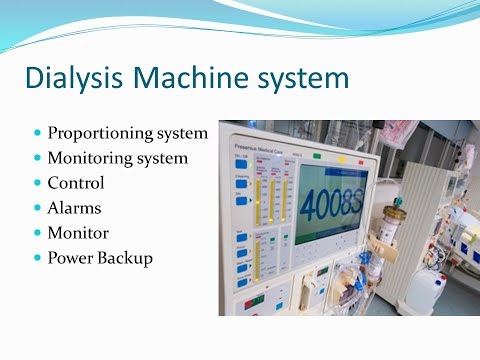 Dialysis machine functions