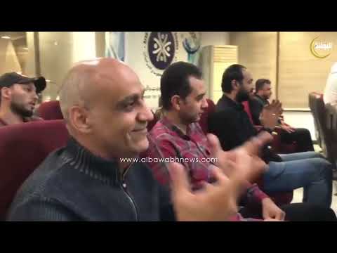 من صالون البوابة نيوز .. أحمد العمري وصحفيو البوابة يُنشدون «قمرٌ سيدنا النبي»