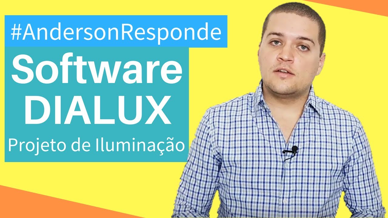 Como configurar o Dialux para trabalhar conforme a NBR ISO/CIE 8995/13 - #AndersonResponde Ep. 01