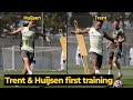 Xabi Alonso Reaction On Trent Alexander Arnold First Training With Real Madrid Real Madrid News