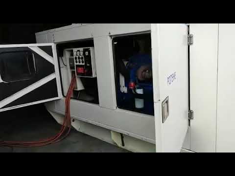 275 kVA Perkins Diesel Generator - Diesel Generator Running