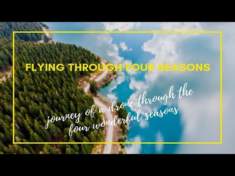 Flying Through Four Seasons | Romania From Above