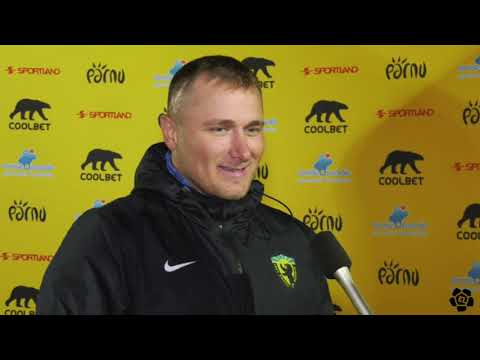 28. voor 2019: Pärnu JK Vaprus - Tallinna FCI Levadia U 21 1:6 (1:3) Taavi Midenbritt intervjuu