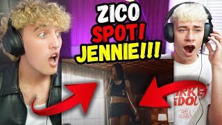 Download lagu His Wife Is BACK! | ZICO (지코) ‘SPOT! (feat. JENNIE)’  MV - REACTION mp3
