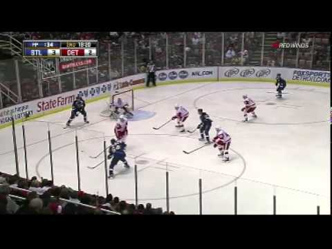 Highlights from the game versus Detroit Red WIngs and St. Louis Blues (30/03/11)