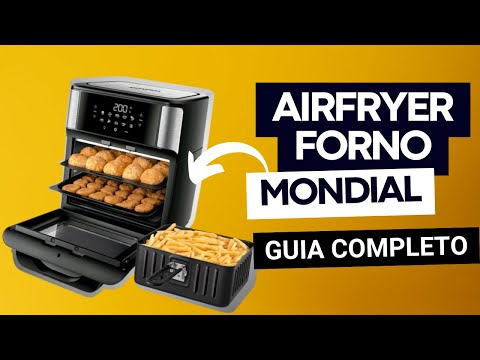 Airfryer Oven da Mondial: a Fritadeira que é também Forno - Airfryer 2 em 1 Mondial 12L