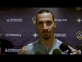 Zlatan Ibrahimovic reminds reporter that there is no one stronger than Zlatan Ibrahimovic