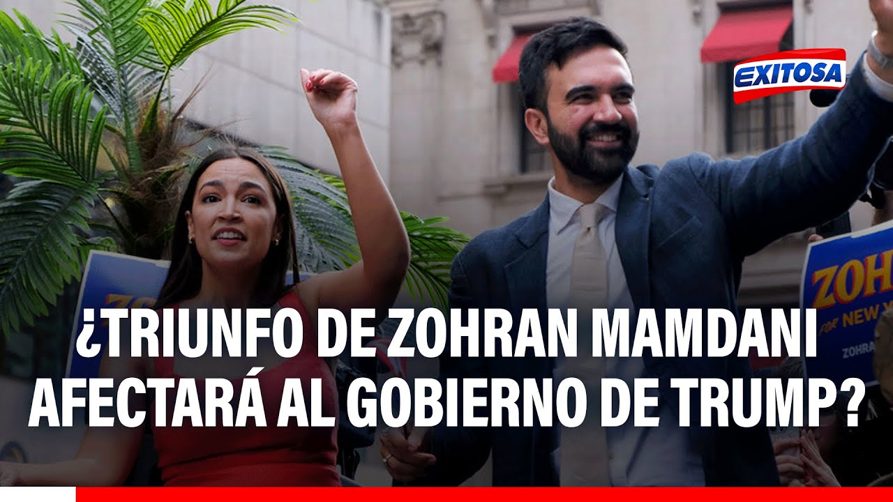 🔴🔵 Zohran Mamdani fue elegido nuevo alcalde de Nueva York: ¿Un golpe electoral contra Donald Trump?