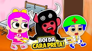 BOI DA CARA PRETA PULOU NA CAMA! 😱 Música Infantil