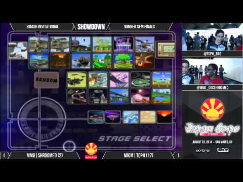 Japan Expo 2014 Invitational: Winner Semifinals - MMG|Shroomed (Sheik) vs MIOM|Toph (Fox)