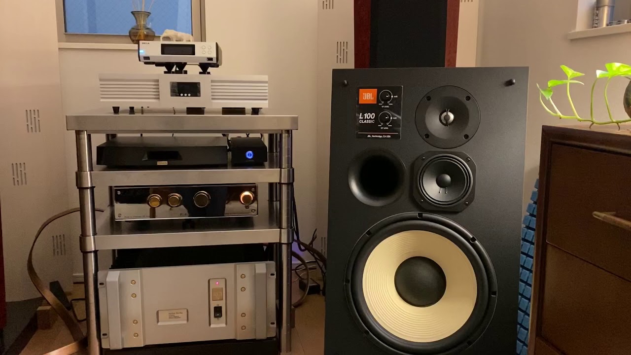 JBL L100 Classic | EAR868L | Threshold SA4/e | LUMIN S1 | Spotify Connect