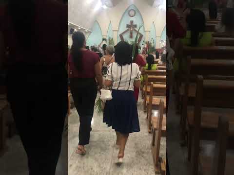 Missa domingo de Ramos em Cândido Sales - BA